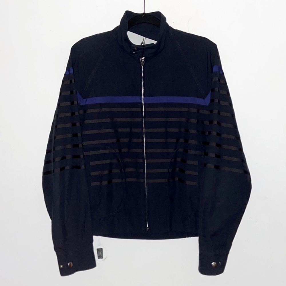 Sacai Denim Jacket Men’s size M NWOT Bomber/Harrington zip up Jacket Unisex​​​​​